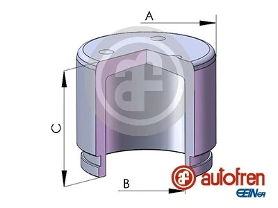 Piston, etrier frana