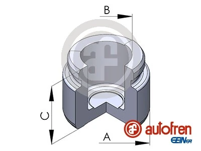 Piston etrier frana