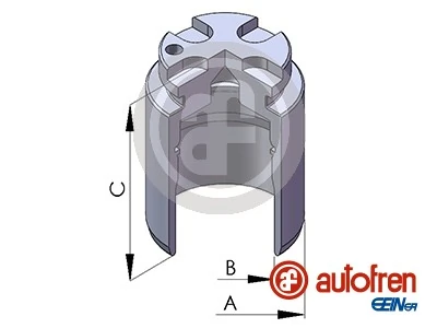 Piston, etrier frana