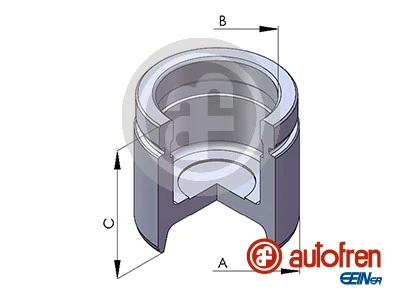 Piston etrier frana