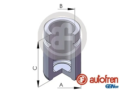 Piston, etrier frana