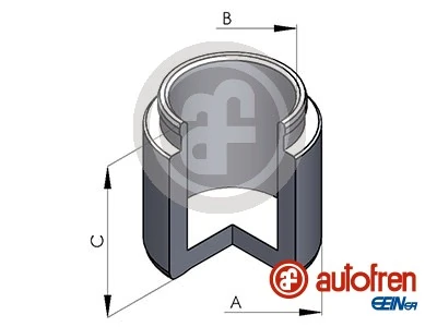 Piston, etrier frana
