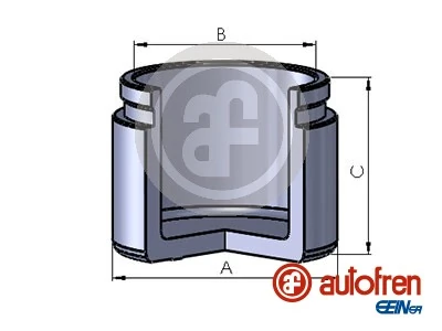 Piston, etrier frana