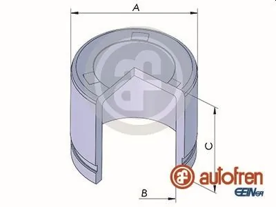 Piston etrier frana