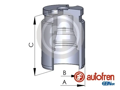 Piston etrier frana
