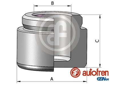 Piston, etrier frana