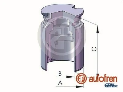 Piston etrier frana