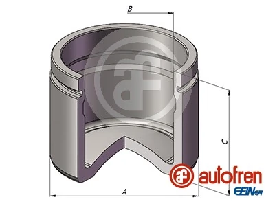 Piston etrier frana