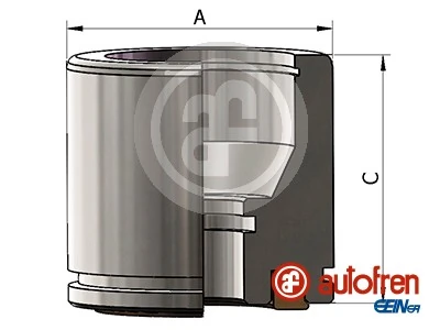 Piston, etrier frana