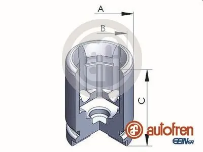 Piston, etrier frana