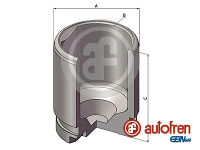 Piston, etrier frana