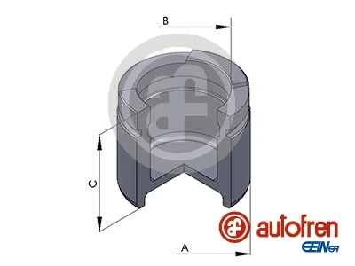 Piston, etrier frana