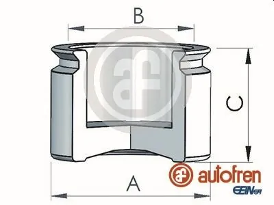 Piston etrier frana