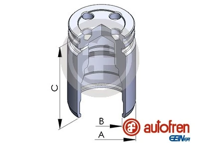 Piston etrier frana