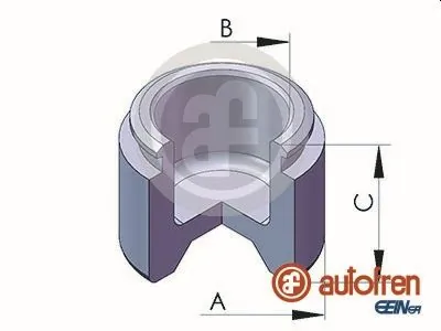 Piston, etrier frana