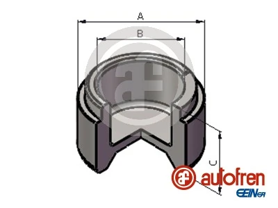 Piston etrier frana