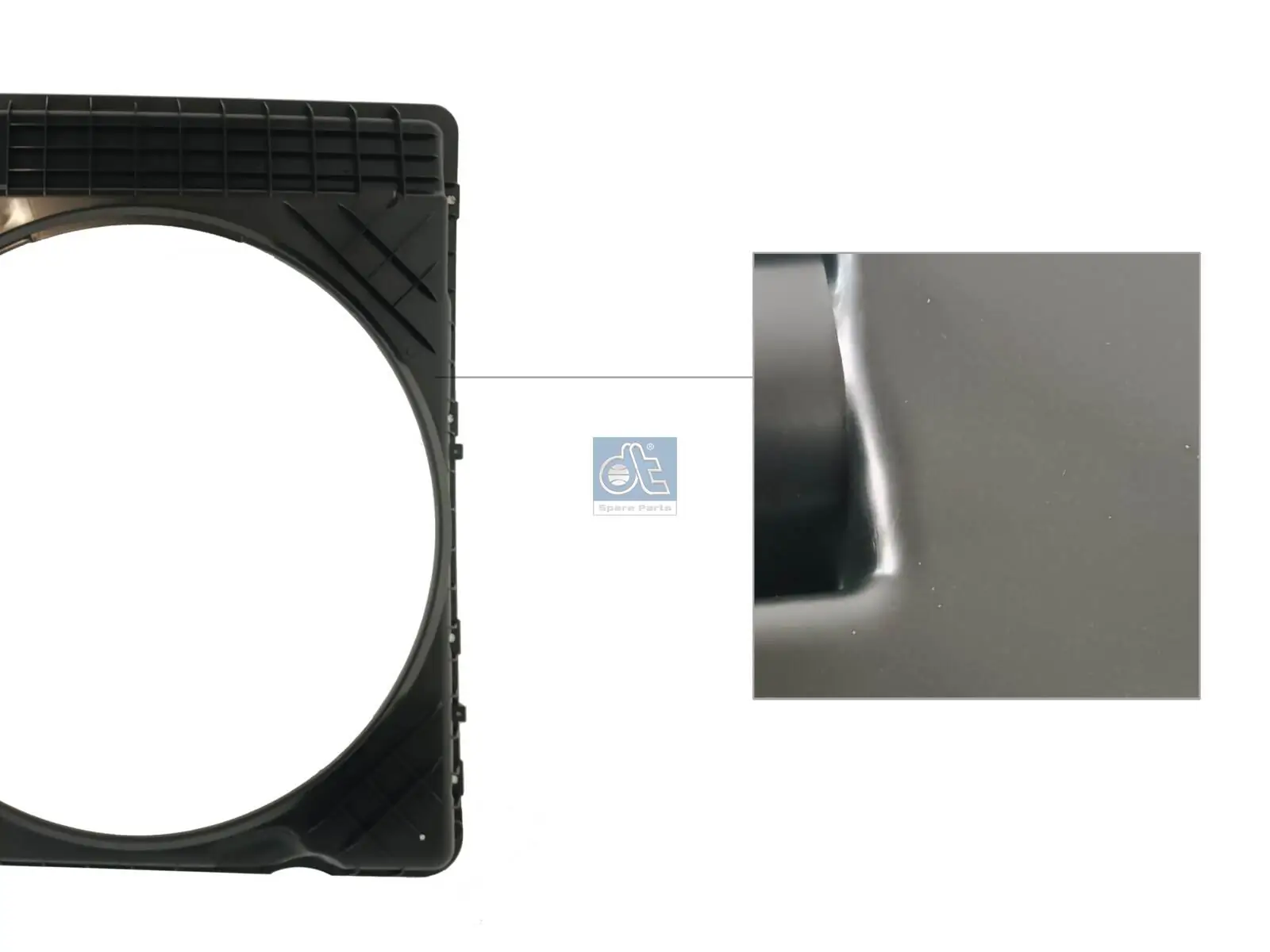 Carcasa ventilator radiator
