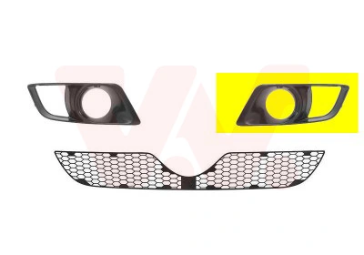 Grila ventilatie, bara protectie