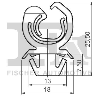Clips acoperire decorativa si protectie