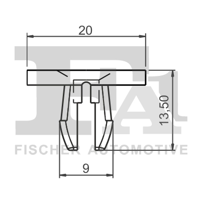 Clips acoperire decorativa si protectie