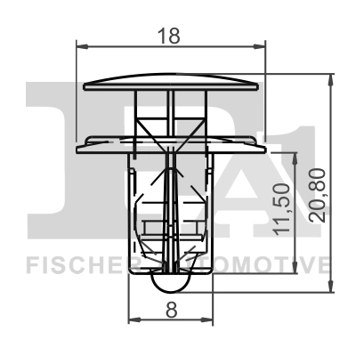 Clips, acoperire decorativa si protectie