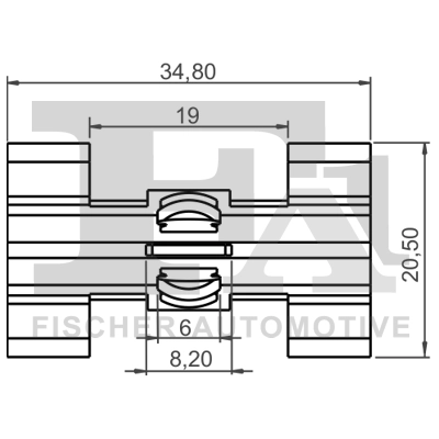 Clips, acoperire decorativa si protectie