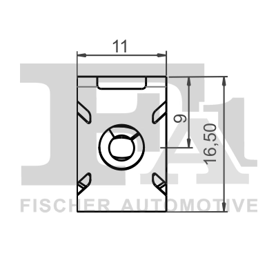 Clips acoperire decorativa si protectie