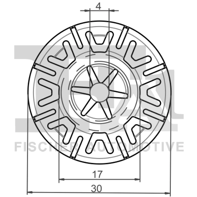 Clips acoperire decorativa si protectie