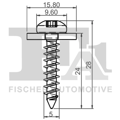 Clips acoperire decorativa si protectie