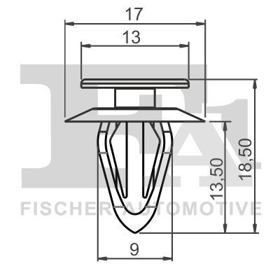 Clips acoperire decorativa si protectie