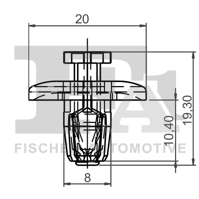 Clips, acoperire decorativa si protectie