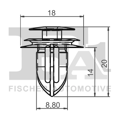 Clips, acoperire decorativa si protectie