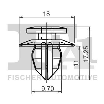 Clips acoperire decorativa si protectie