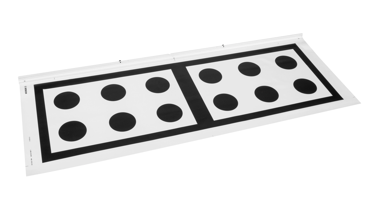 Set de calibrare, panou de asistenta conducator