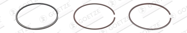 Set segmenti piston