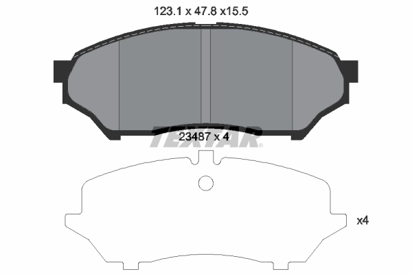 Set placute frana
