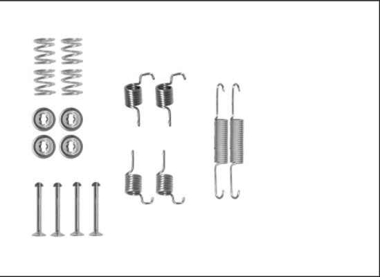 Set accesorii saboti frana