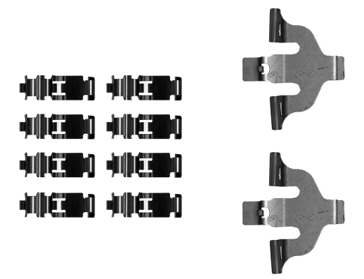 Set accesorii placute frana