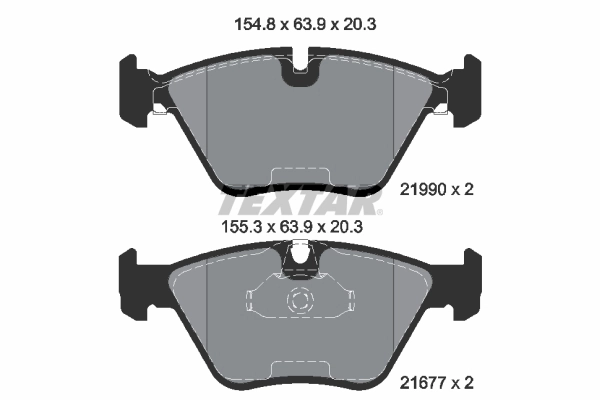 Set placute frana