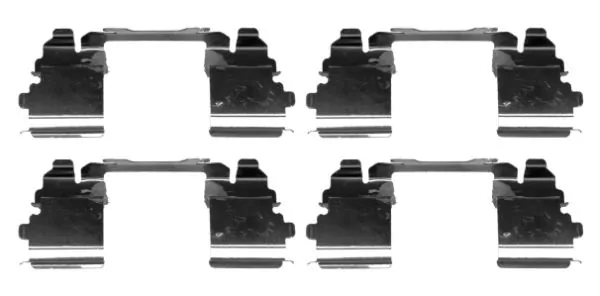 Set accesorii, placute frana