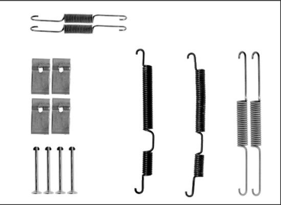 Set accesorii, sabot de frana