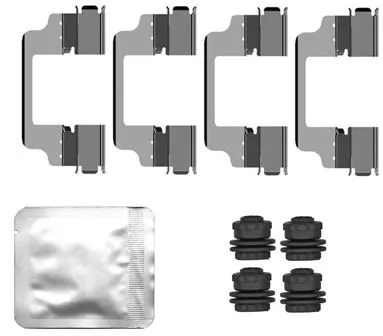 Set accesorii, placute frana