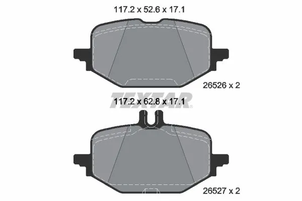 Set placute frana