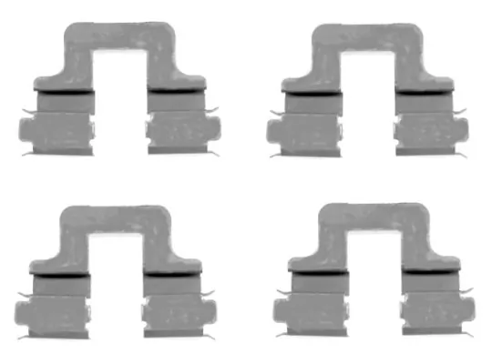 Set accesorii placute frana