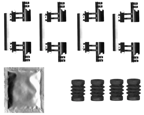 Set accesorii, placute frana