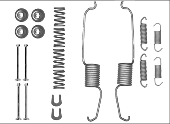 Set accesorii saboti frana