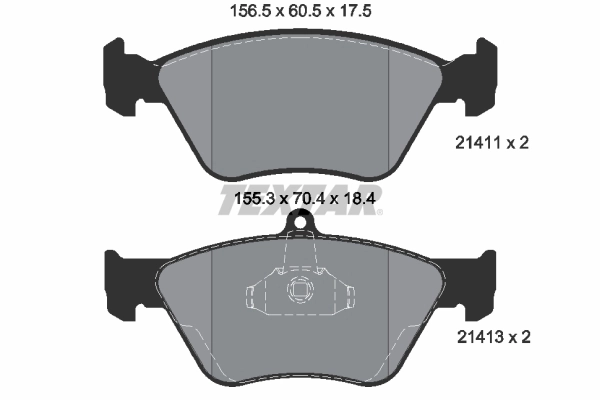 Set placute frana