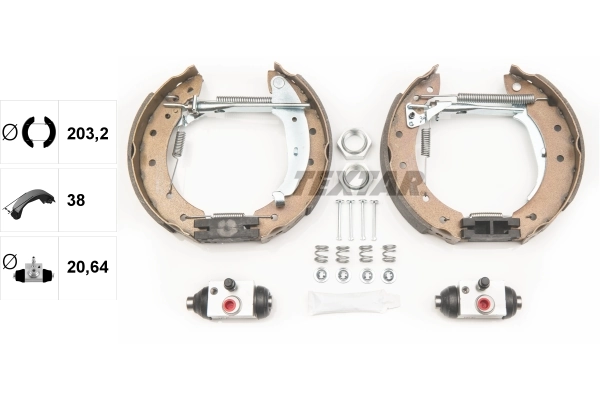 Set saboti frana