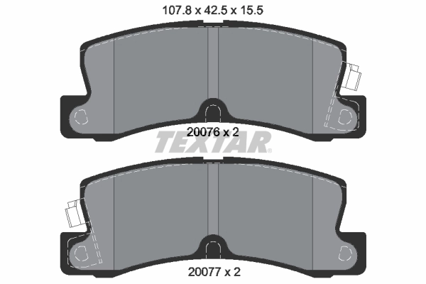 Set placute frana