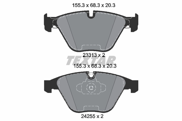 Set placute frana